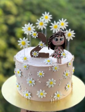 Princess Flowers Cake