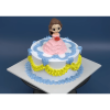 cute doll cake for birthday