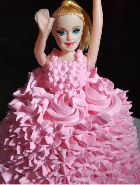 Barbie Doll Cake