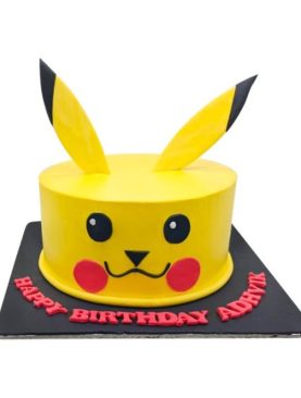 Pikachu Cartoon Cake