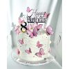 pink Butterfly cake