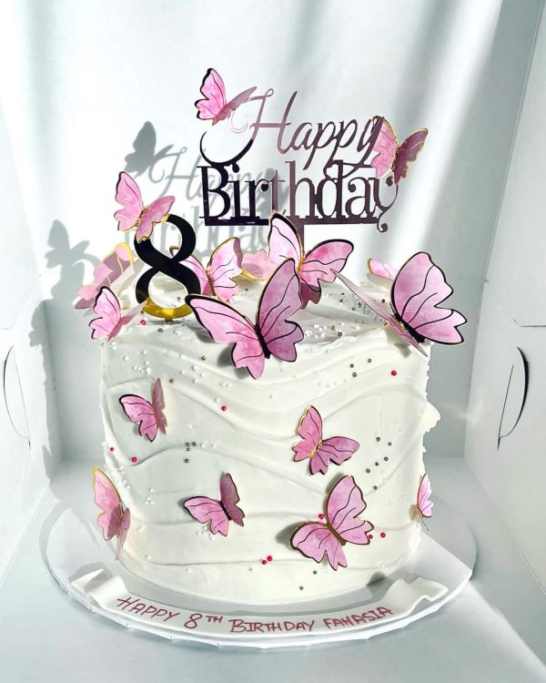 Birthday Butterfly cake