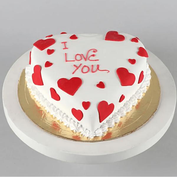 I Love You cake