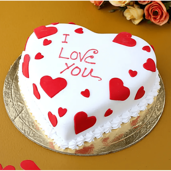 I love you cake