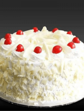 White Forest Cherry Cake