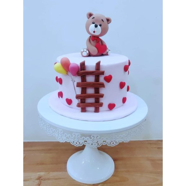 teddy bear cake