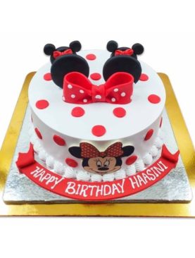 Minnie Mouse Custom Cake