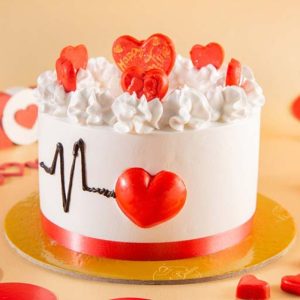 Heartline cake